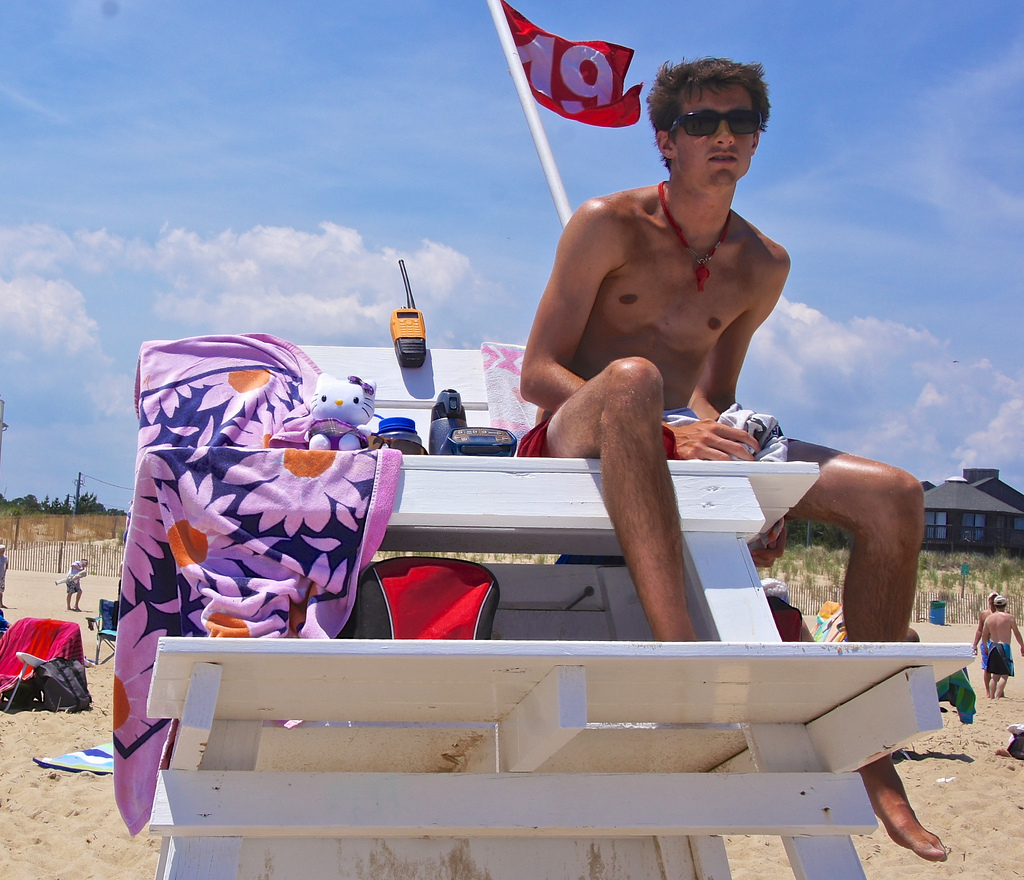 Hello Kitty at the Beach