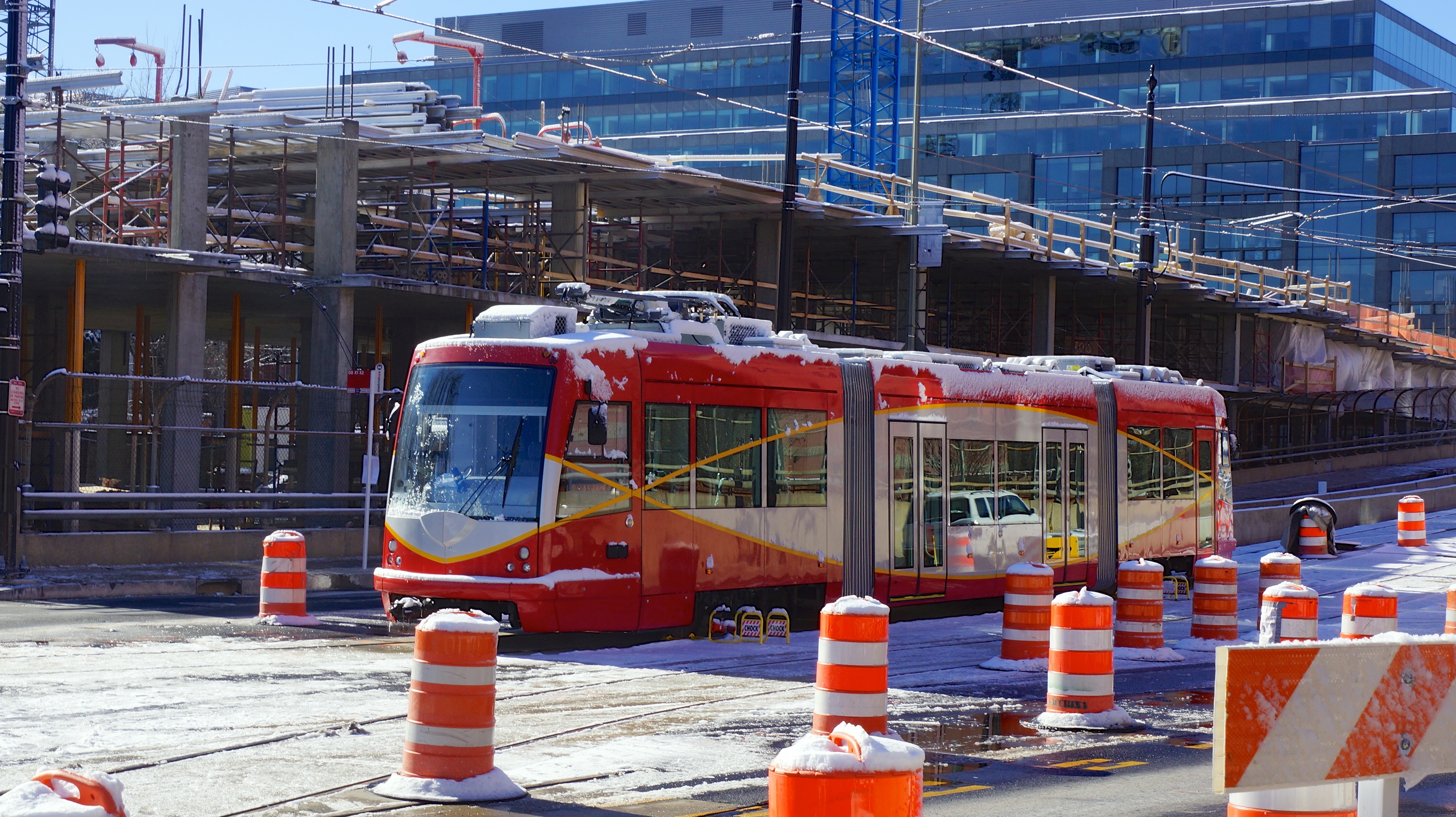 Snow DC Streetcar 35586