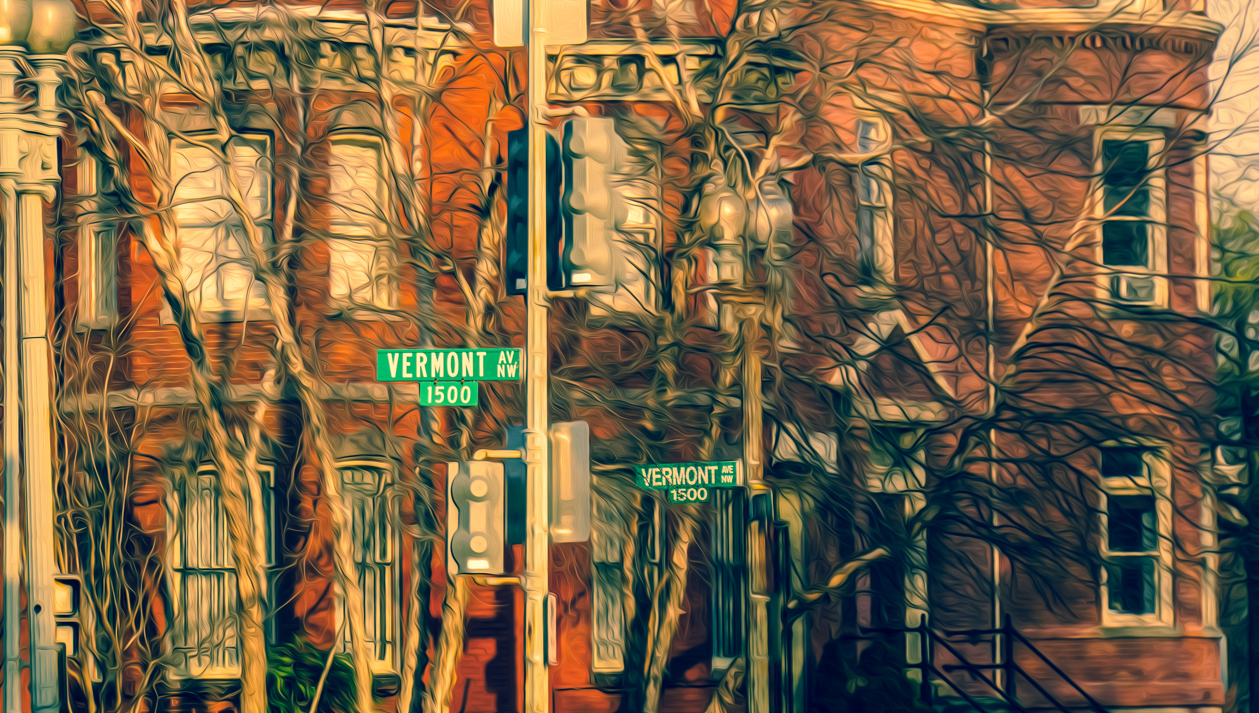 Vermont Avenue, Washington, DC USA