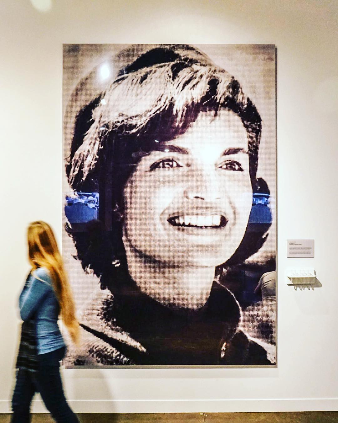 Jacqueline Kennedy, in the Texas School Book Depository