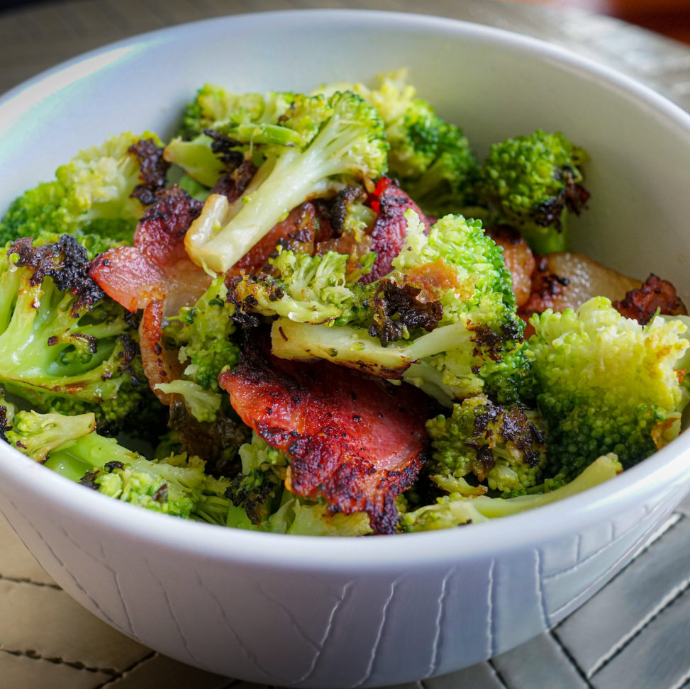 Broccoli and Bacon Stir Fry